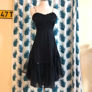 Black vintage costume/cocktail dress